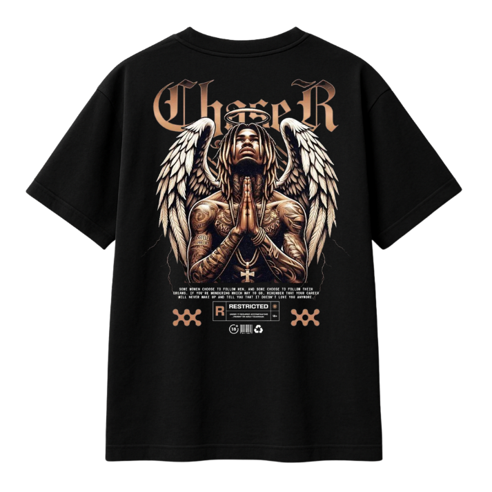 SAINT CHASER Oversize T-Shirt - Görünüm 1